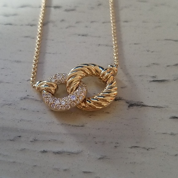 David Yurman Jewelry - David Yurman Belmont 18k Necklace